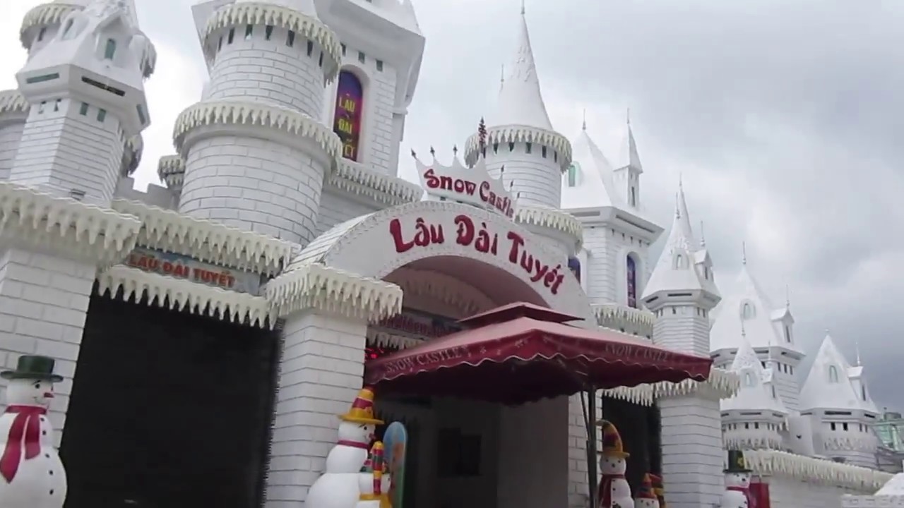 lâu đài tuyết - nhã linh travel